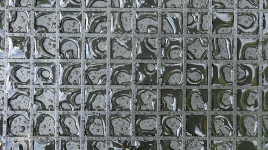 Water plastic pattern
