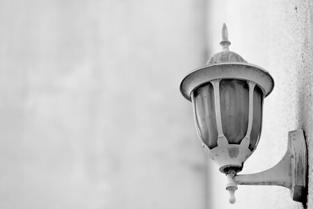 Light old lighthouse old streetlight photo