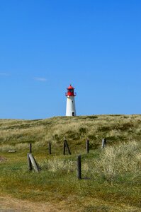 Daymark shipping dune landscape