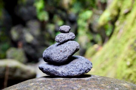 Rest balance meditation photo