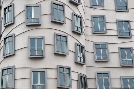 Dancing house building prague photo