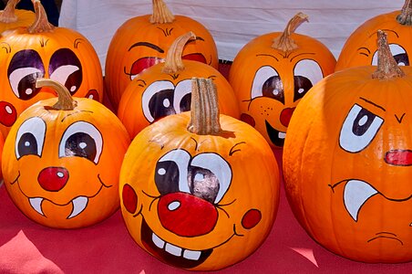 Autumn funny decoration
