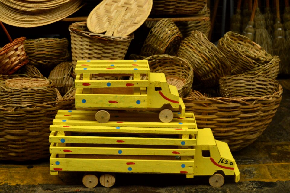 Toy market decoration