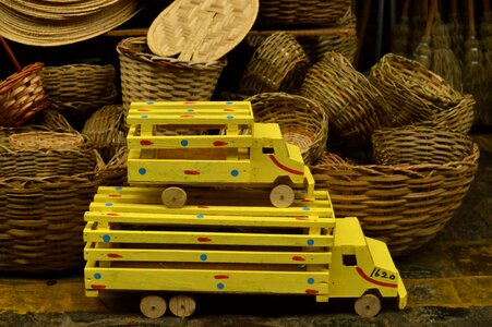 Toy market decoration