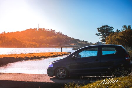 Vw car automobile