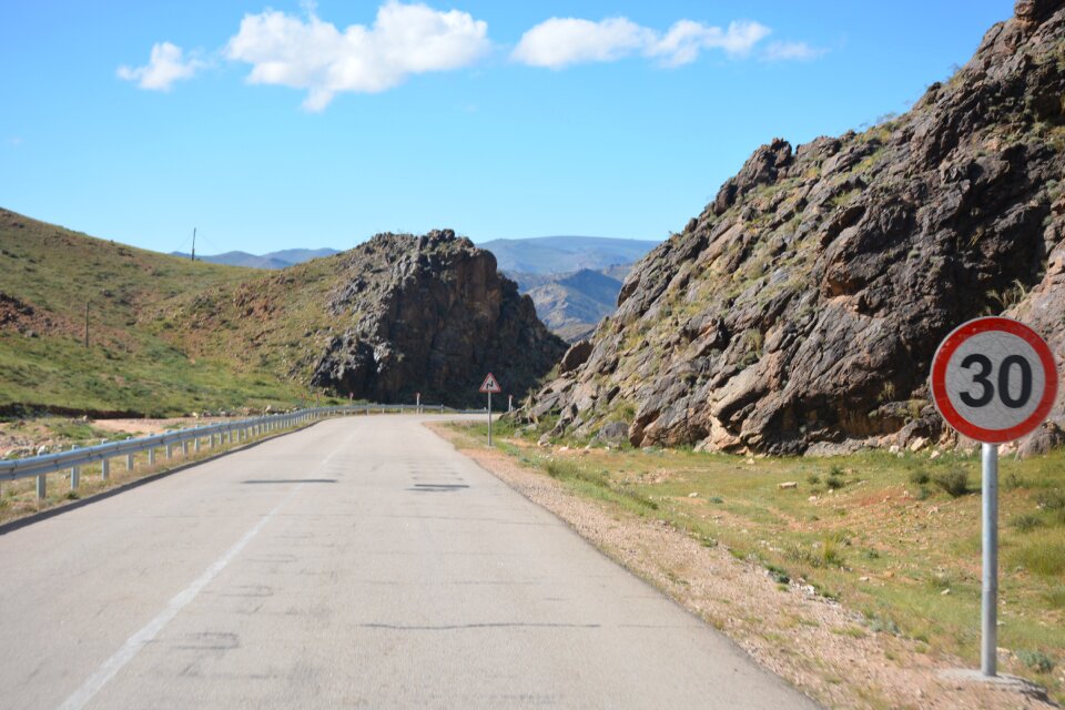 Roadway natural land