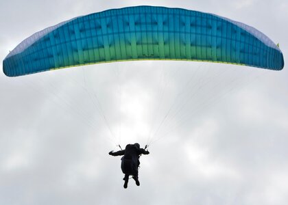 Sailing blue leisure sports fly photo