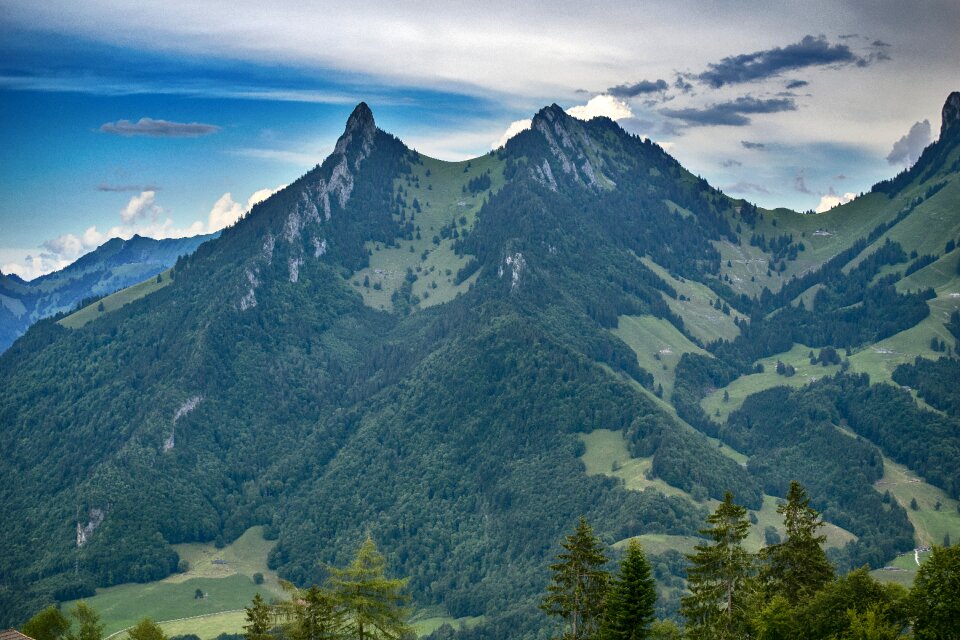 Panorama green switzerland