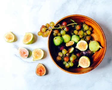 Fruits bowl sweet