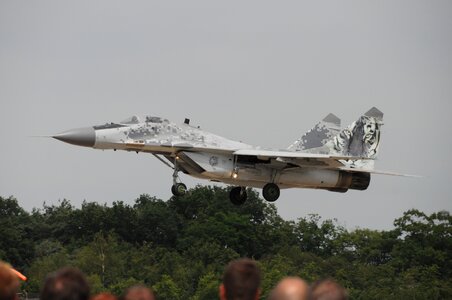 Flew mig29 fighter jet