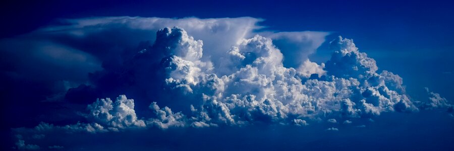 Air atmosphere cumulus photo