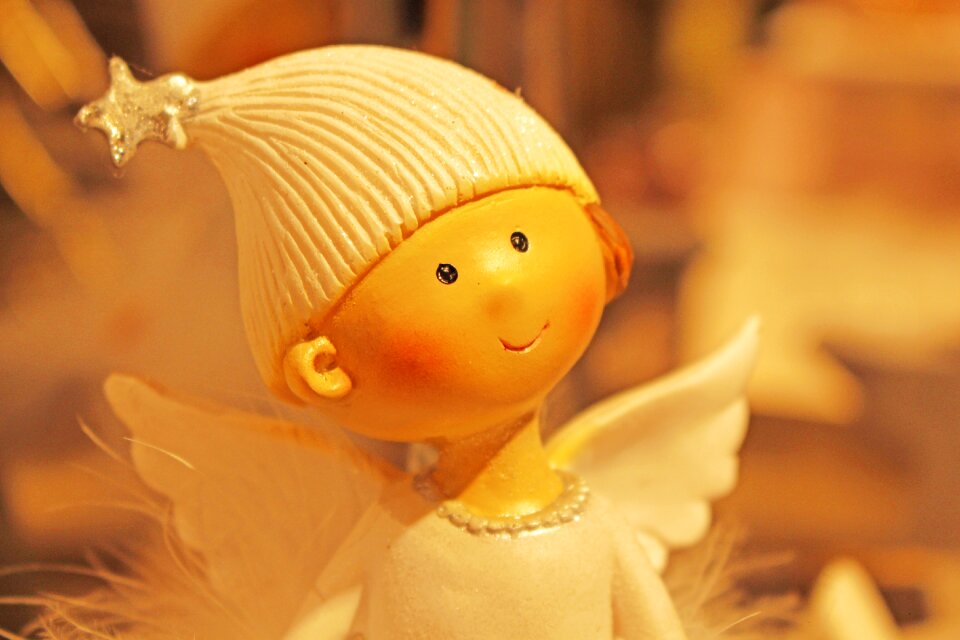Christmas time figure wing