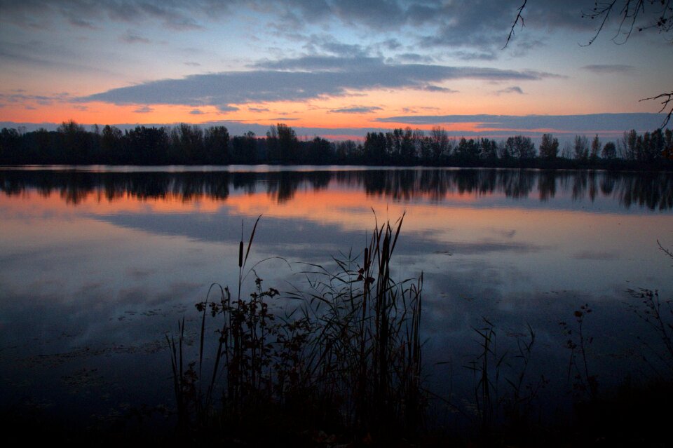 Lake clouds beautiful