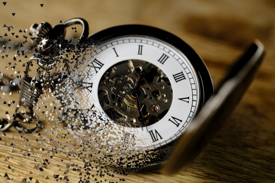 Clock pocket watch movement