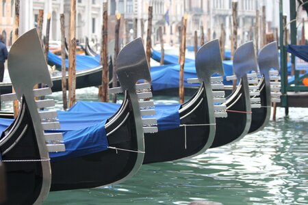 Venice italy gondola photo