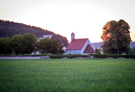 Church evening sun religion