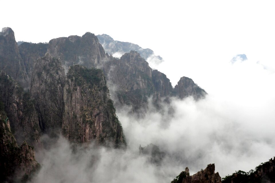 Rock tourism huangshan