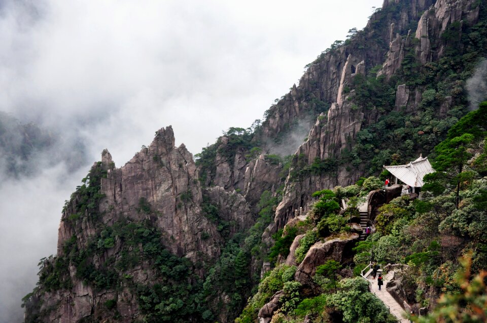 Rock tourism huangshan