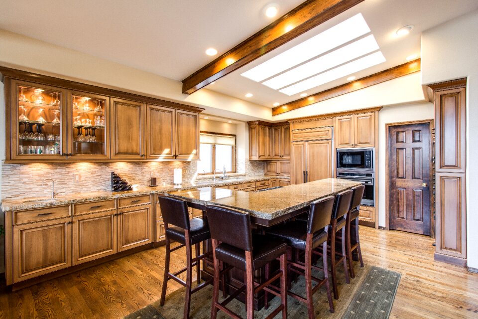 Kitchen sink interior design