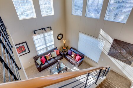 Interior design model home furniture
