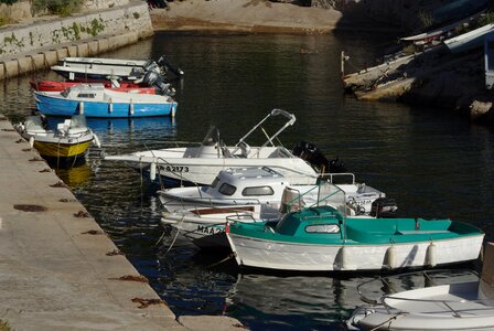 Callelongue mediterranean boat photo