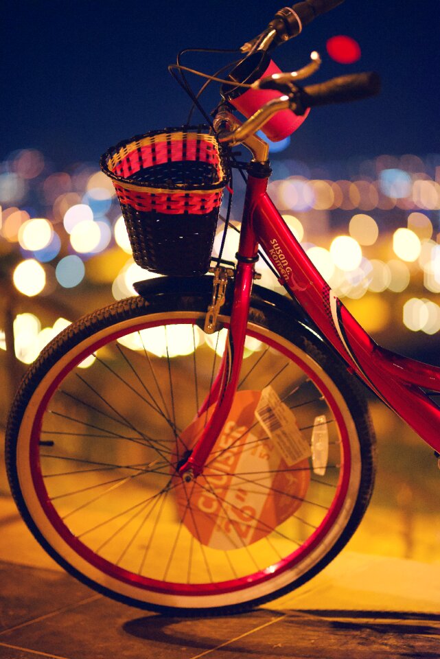 City lights bokeh
