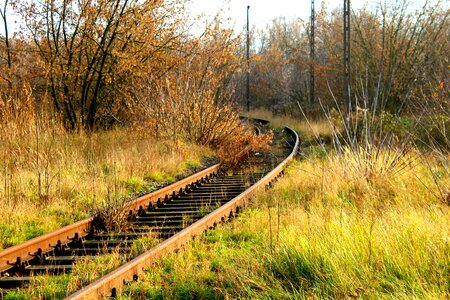 Transport tracks abandoned