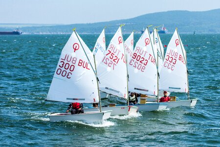 Yacht regatta race photo