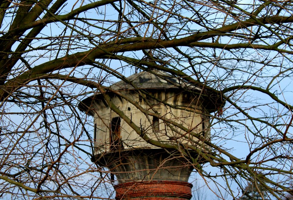 Abandoned past building