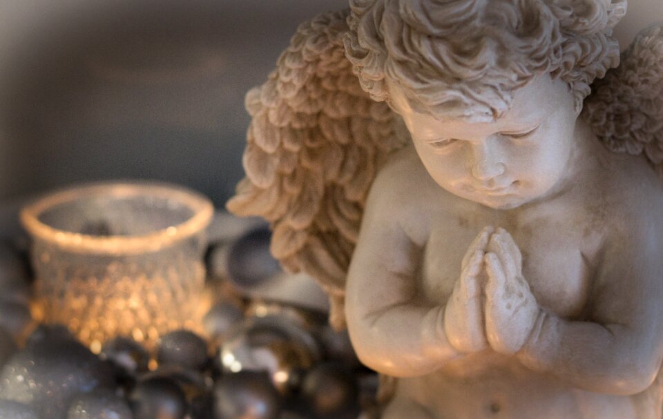 Christmas greeting decoration christmas angel