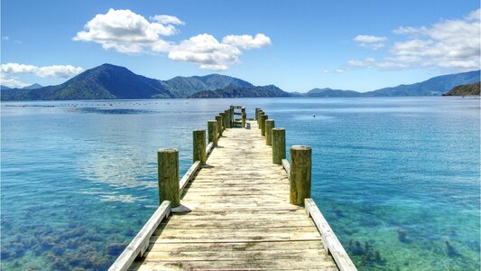 Water transparent travel photo