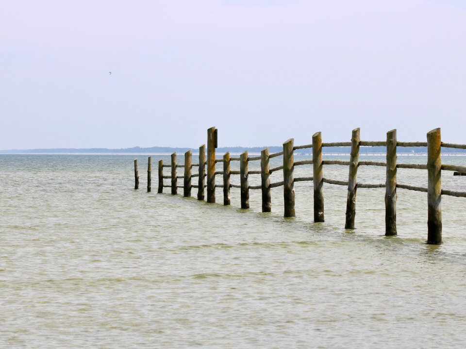 Fence landscape water