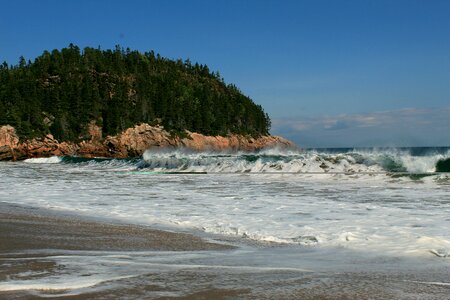 Beach wave sea