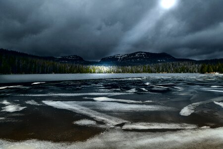 Lake utah mountain