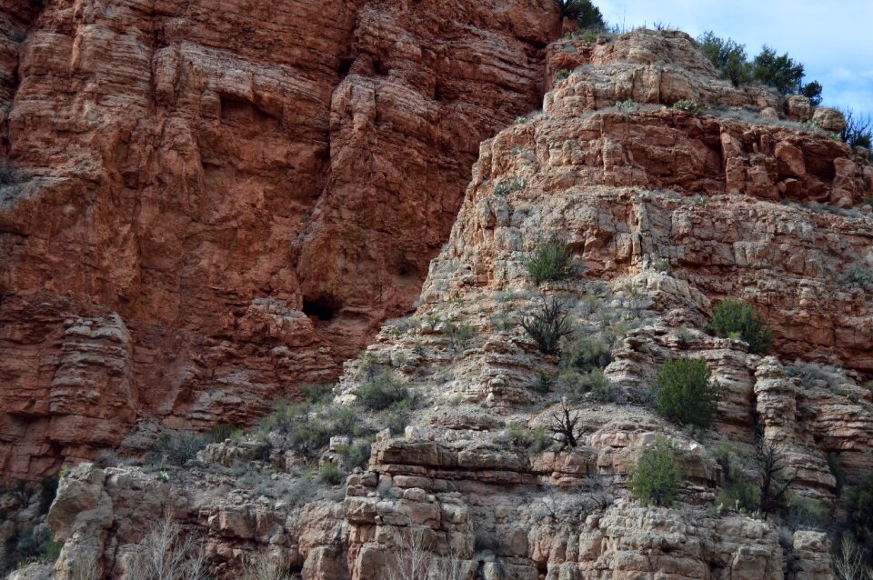 Nature scenic cliff
