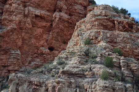 Nature scenic cliff photo