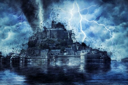 France normandy blue storm