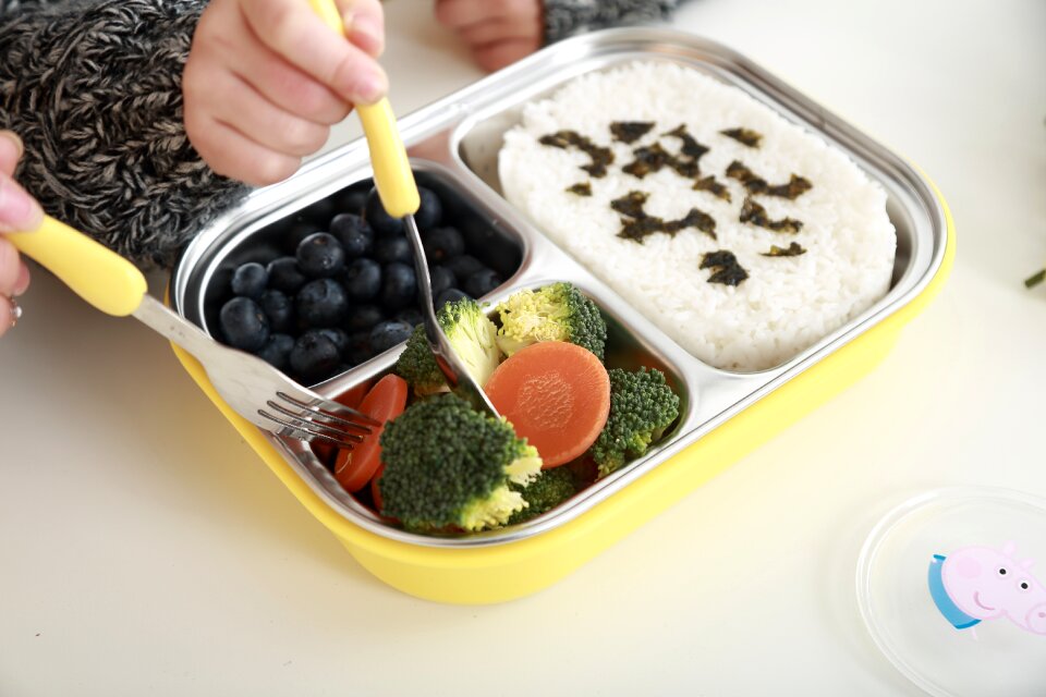 Children's tableware partition Free photos
