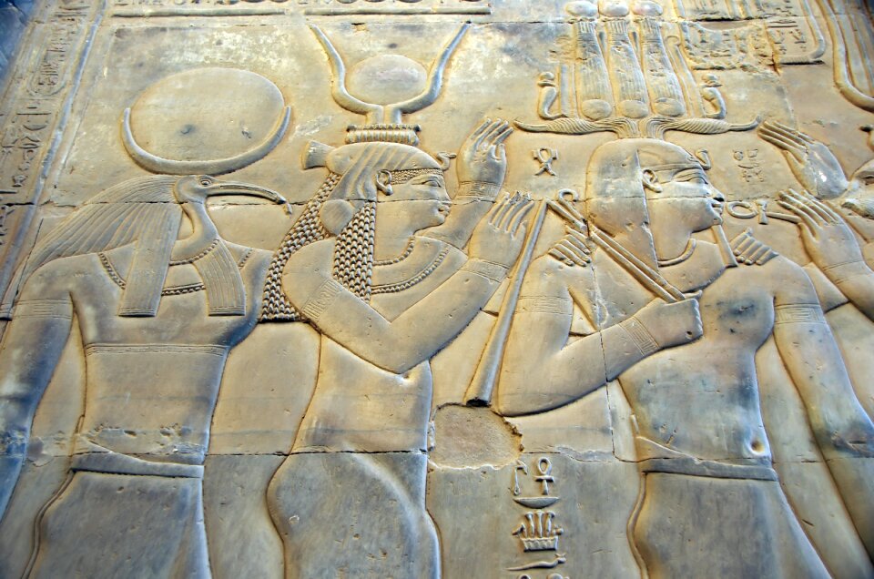 Engraving gods divinities