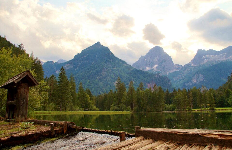 Hinterstoder alps summer