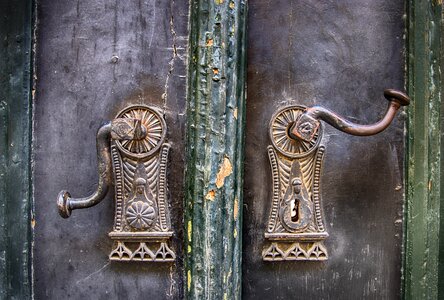 Door old wood