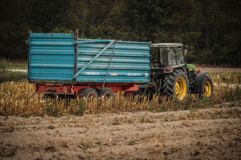 Farm field arable land