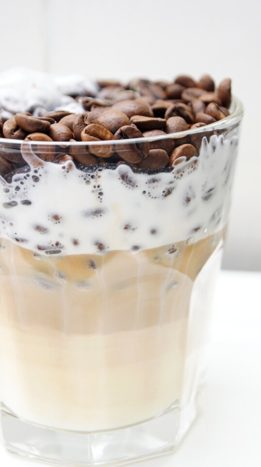 Coffee coffee beans glass