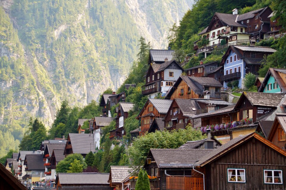 Wooden houses unesco photo