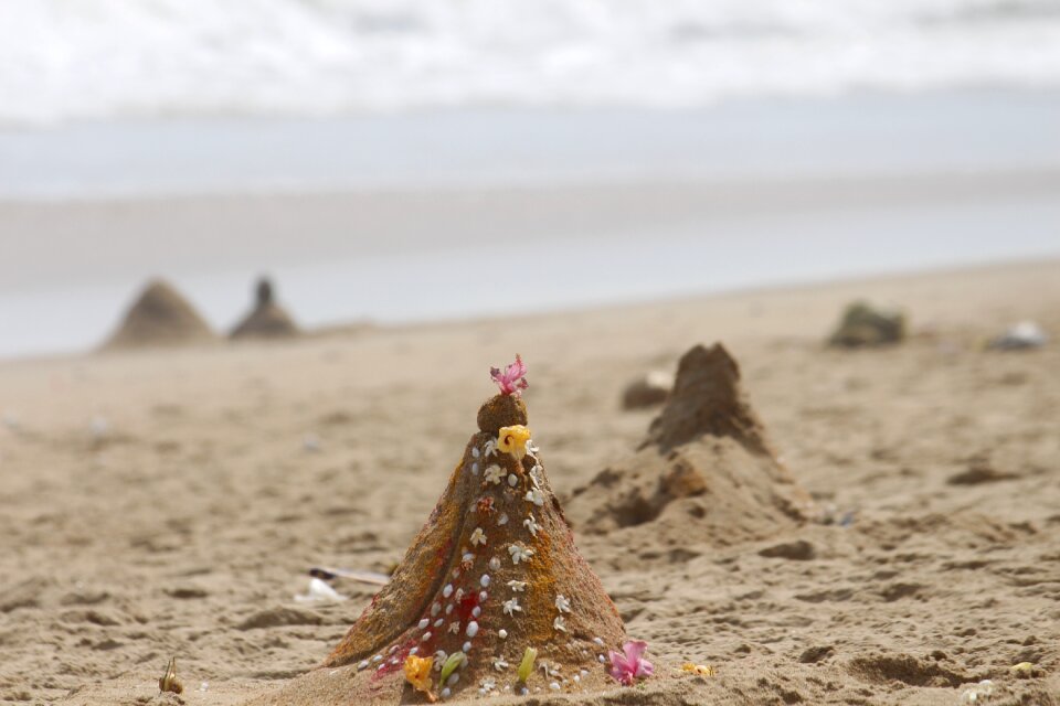 Sea water seashore