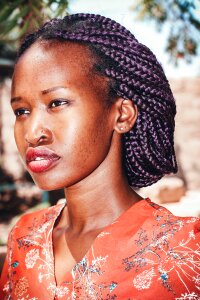 Portrait people woman