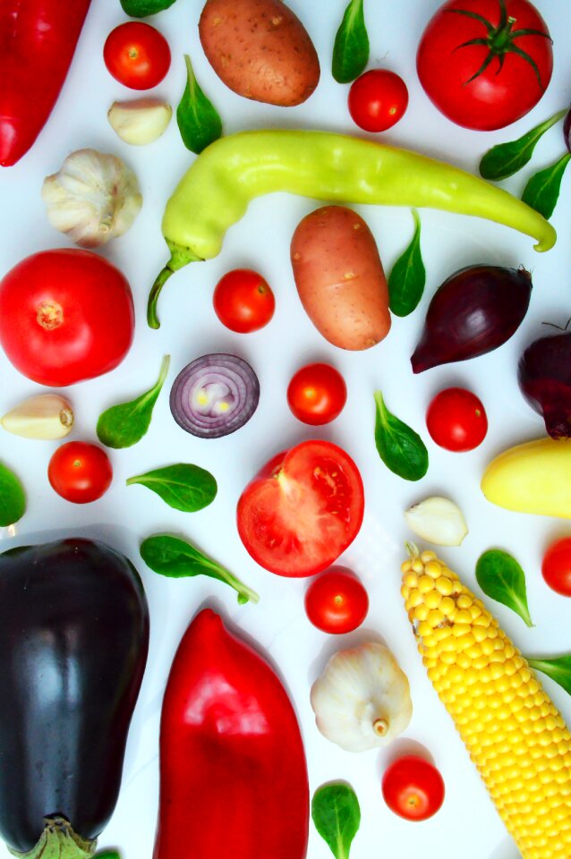 Purple vitamins vegetarian