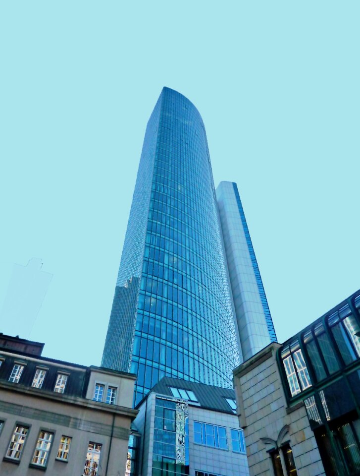 City modern urban landscape