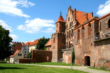 City castle building