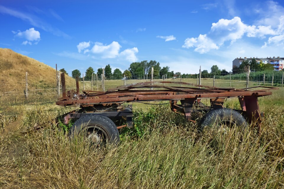 Scrap meadow landscape